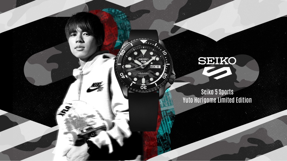 Seiko 5 Sports Yuto Horigome Limited Edition: SRPJ39K1