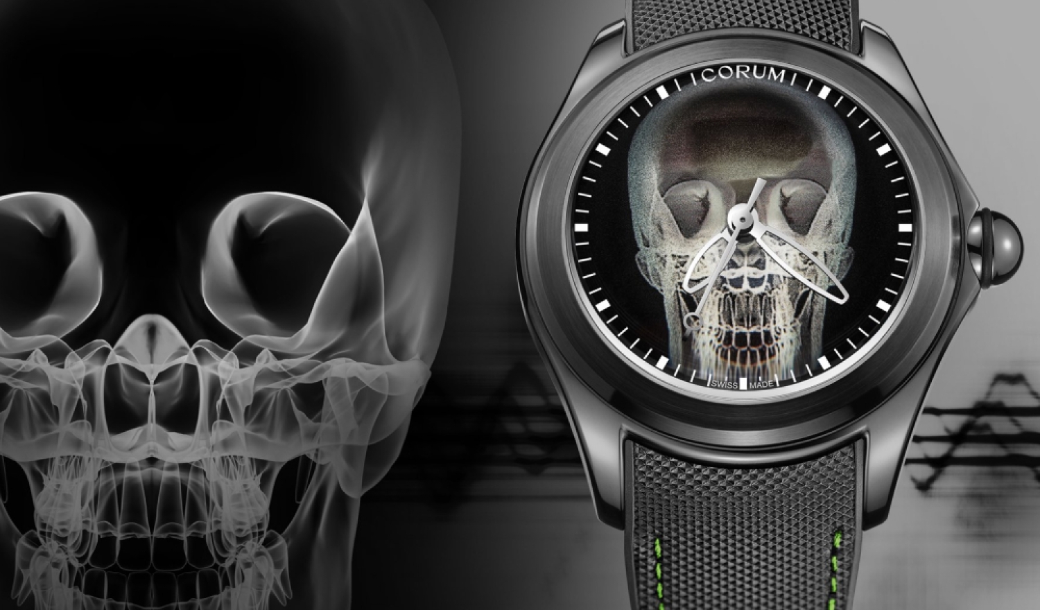 Corum Bubble skull X-Ray